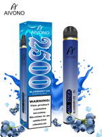 Disposable Vape Pod System Blueberry Ice 2500 Puffs