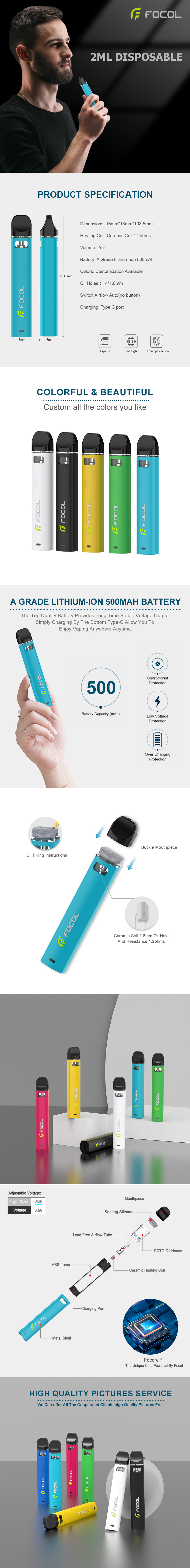 2 gram disposable vape details