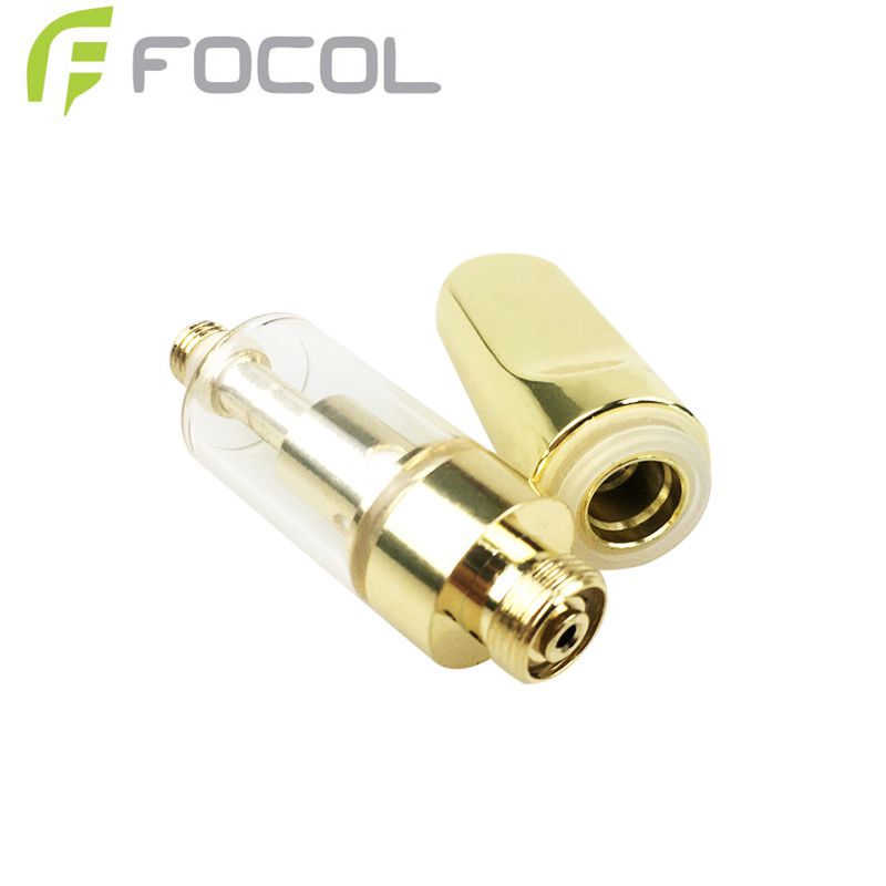 Focol Gold Color THC Vape Cartridge HHC Carts