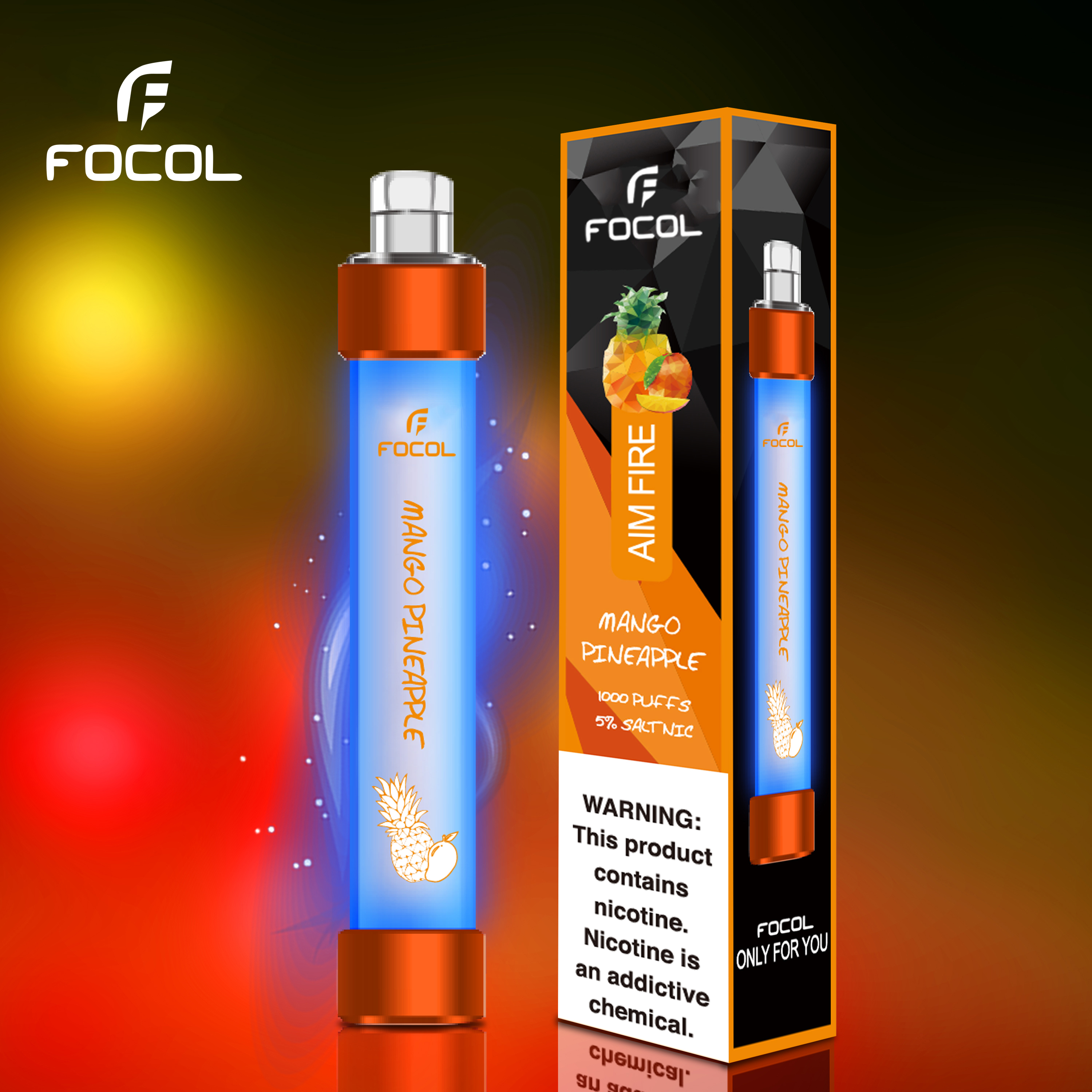 2021 Newest E-Cigarette 1000 Puffs Disposable Pods Vape Pen