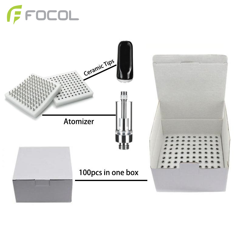 Focol 0.5ml 1.0ml Ceramic Vape Cartridge Wholesale