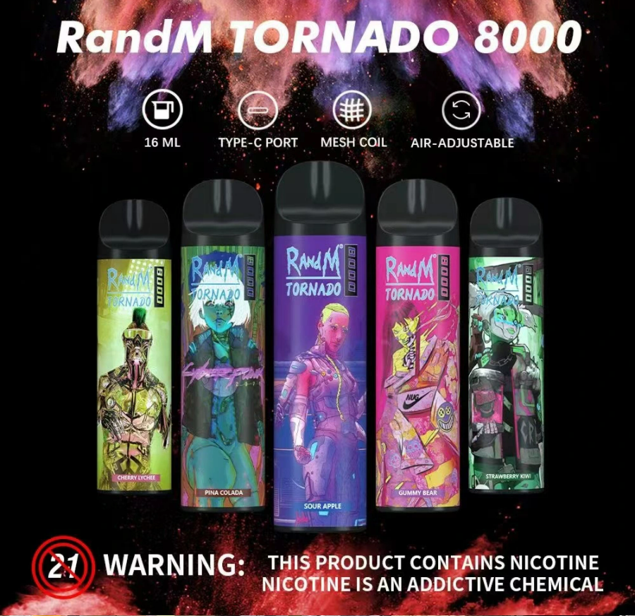 RM Tornado 8000 puffs Disposable Vape(98)
