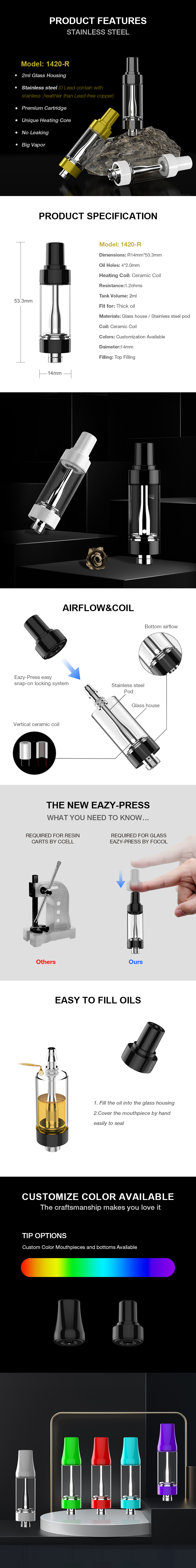 2 gram vape cartridges details