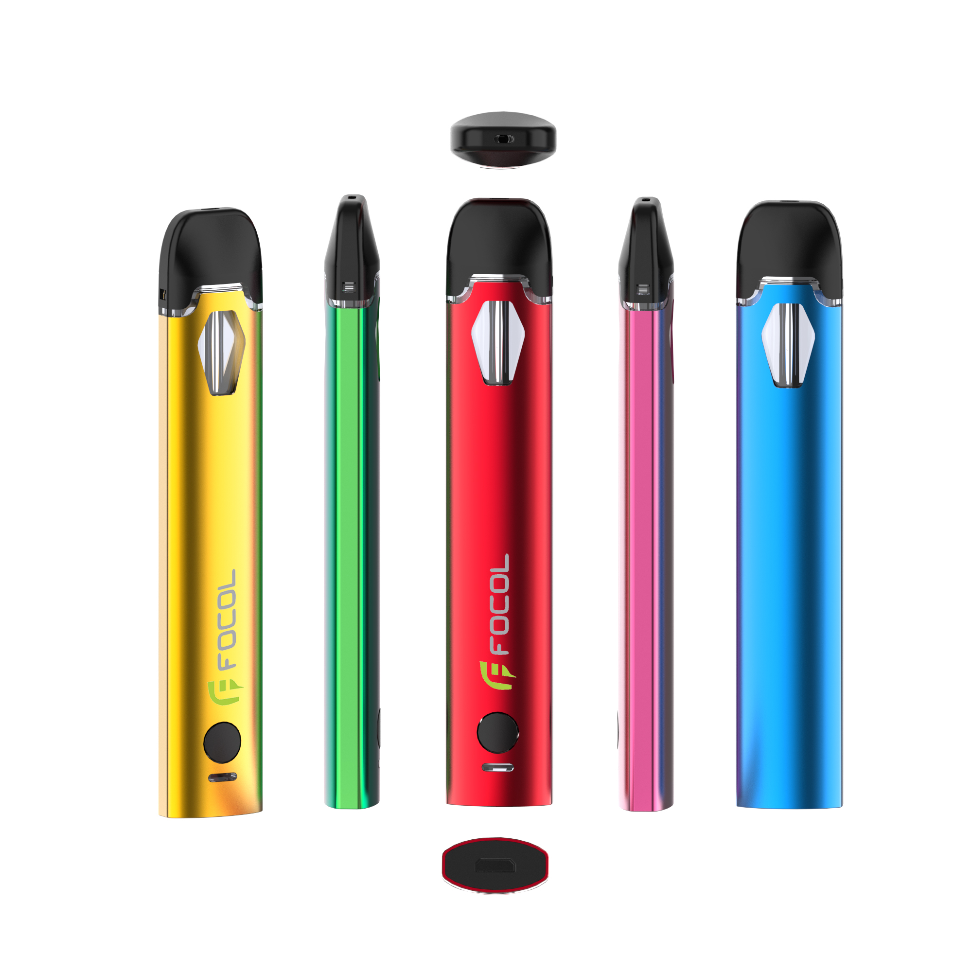 Focol 2ml Preheat Disposable Vape Pen for Thick Oil