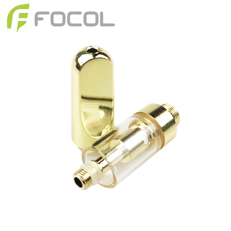 Focol Ceramic Coil Gold 510 THC-O Vape Cartridge