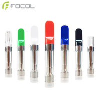 Focol Colorful Tip CBD THC-O Delta8 Vape Cartridge