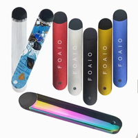 Rainbow Colored Disposable Vape Rechargable Pen