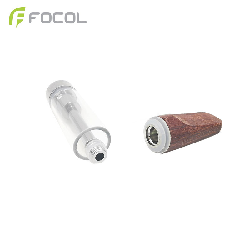 Focol China Wood Tip 0.8ml 1ml Vape Cartridges